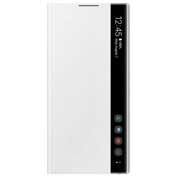 Pouzdro na mobil flipové Samsung na Galaxy Note10+ bílé

