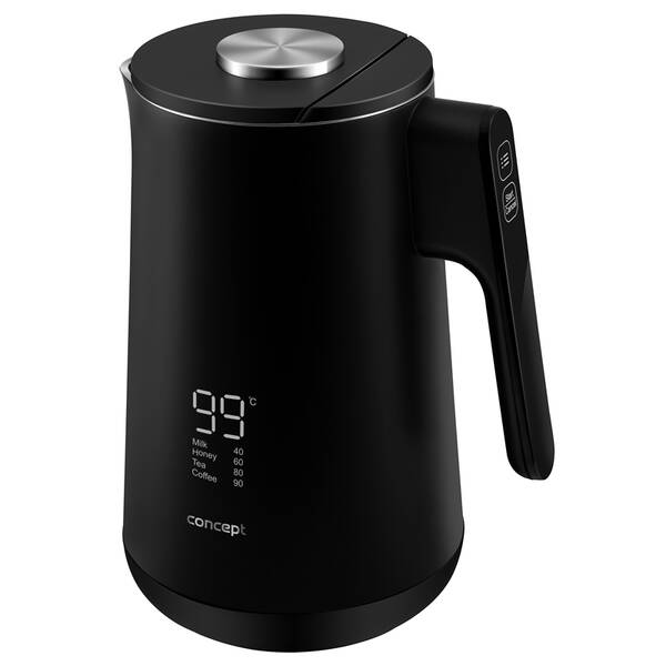 Rychlovarná konvice Concept RK3340 INTUITIVE, 1,7 l černá

