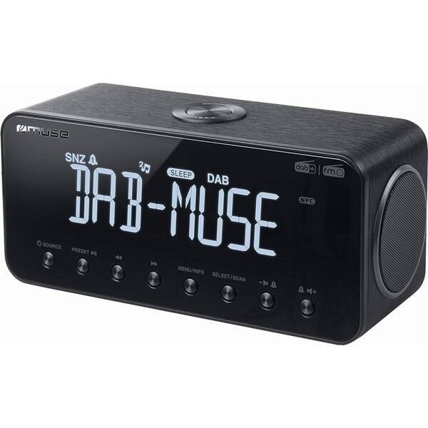 Radiobudík MUSE M-196DAB černý

