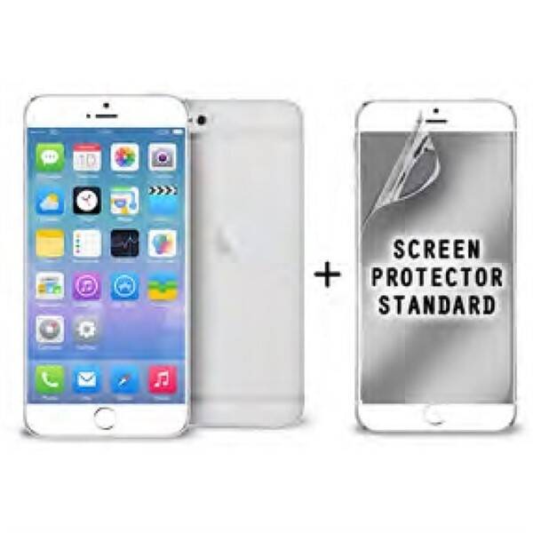 Kryt na mobil Puro na Apple iPhone 6 + ochranná fólie průhledný

