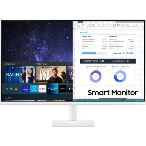 Monitor Samsung Smart Monitor M5 bílý

