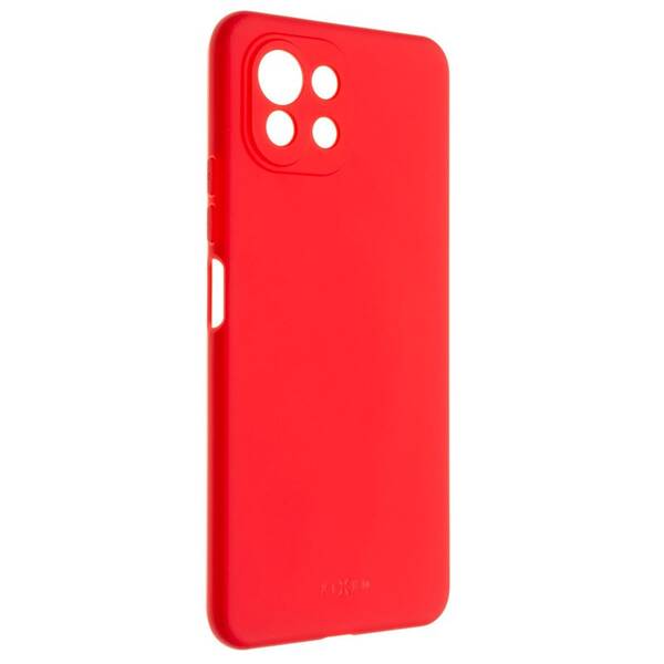 Kryt na mobil FIXED Story na Xiaomi Mi 11 Lite/Mi 11 Lite 5G červený

