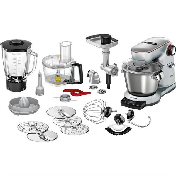 Kuchyňský robot Bosch MUM9BX5S65 stříbrná barva
