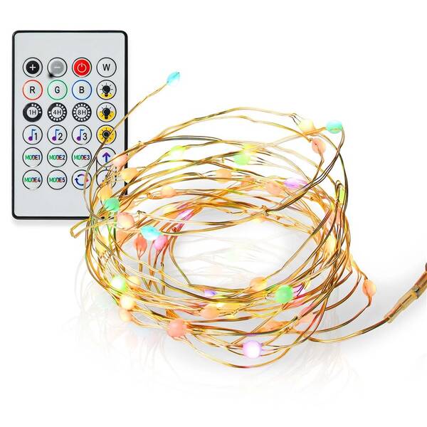 Vánoční osvětlení Nedis SmartLife RGB řetěz, Wi-Fi, 5m 

