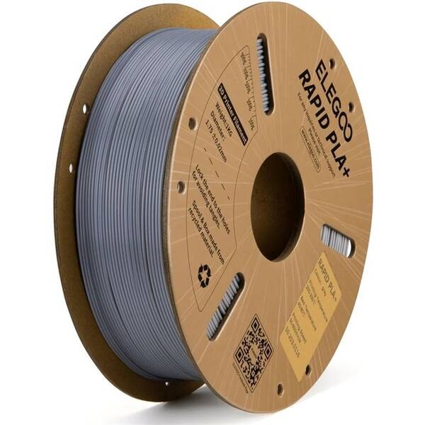 Filament Elegoo Rapid PLA+ 1,75mm šedý

