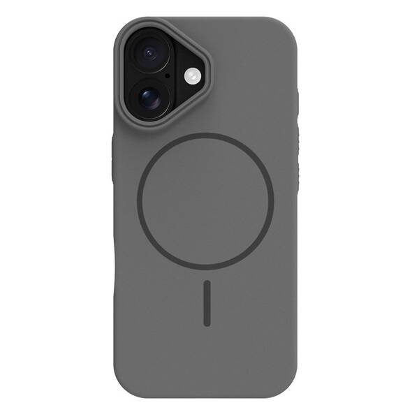 Kryt na mobil Celly MAG SAND kompatibilní s MagSafe na Apple iphone 17 černý

