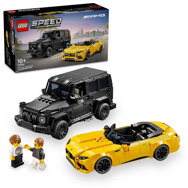 Stavebnice LEGO® Speed Champions 76924 Mercedes-AMG G 63 a Mercedes-AMG SL 63 

