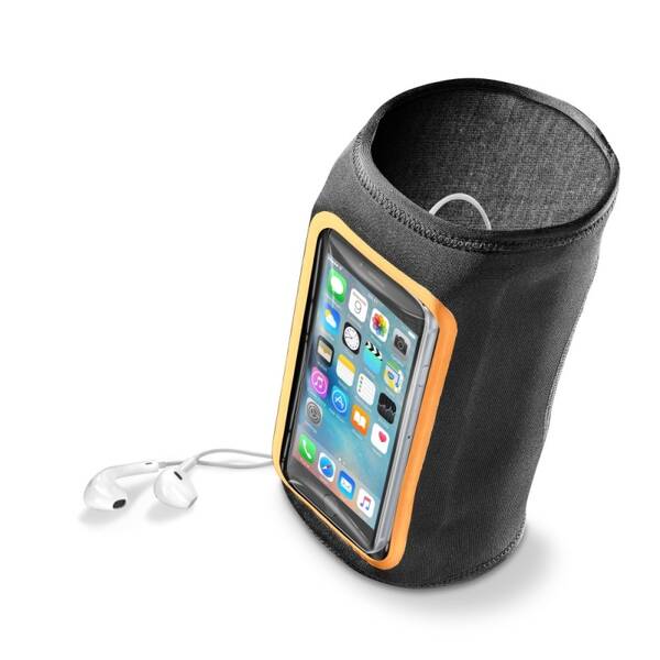 Pouzdro na mobil sportovní CellularLine Armband Flex Summer Edition na 5,2" černé

