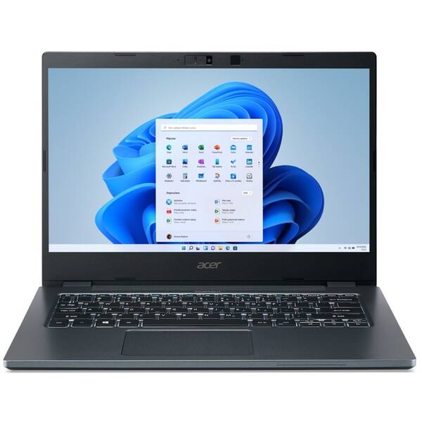 Notebook Acer TravelMate P4 (TMP414-51-78PN) modrý

