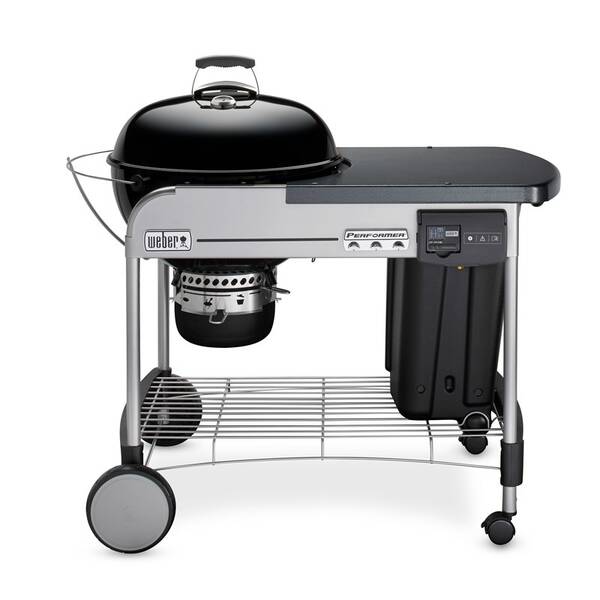 Gril zahradní na dřevěné uhlí Weber Deluxe GBS Ø 57 cm černý

