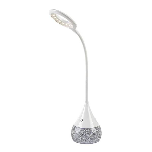 Stolní LED lampička Rabalux VIVTER 74248, 4W, 220 lm, stmívání, RGB bílá

