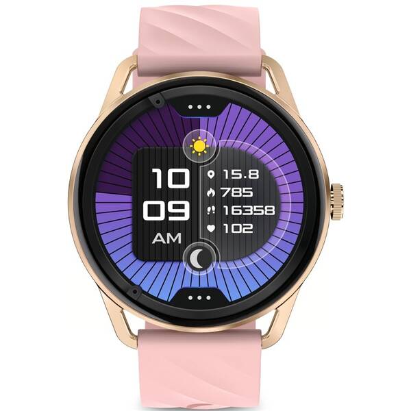 Chytré hodinky Aligator Watch AMOLED PRO růžové

