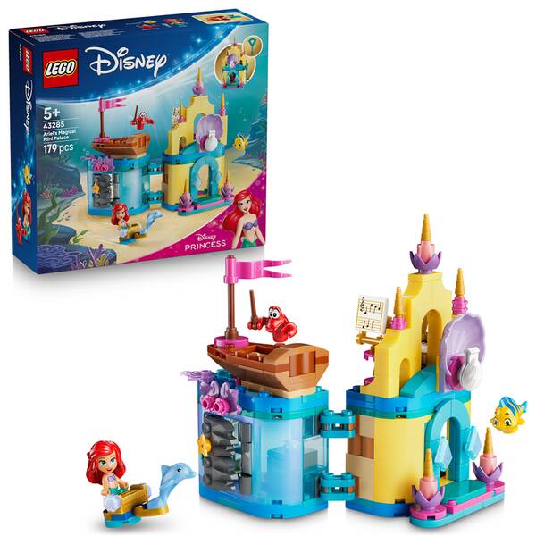 Stavebnice LEGO® │ Disney 43285 Ariel a její kouzelný miniaturní palác 


