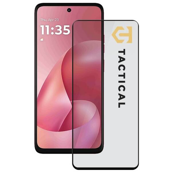Tvrzené sklo Tactical Glass Shield 5D na Motorola Moto G57 Power černé


