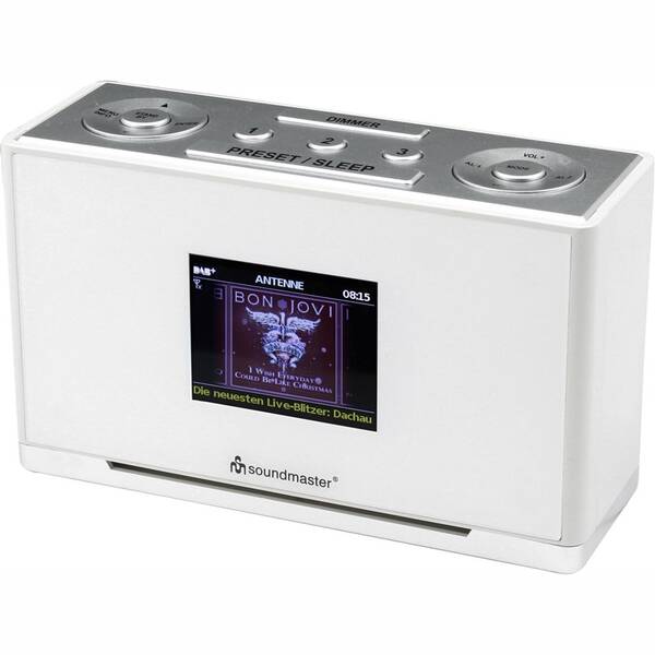 Radiobudík Soundmaster UR240WE bílý

