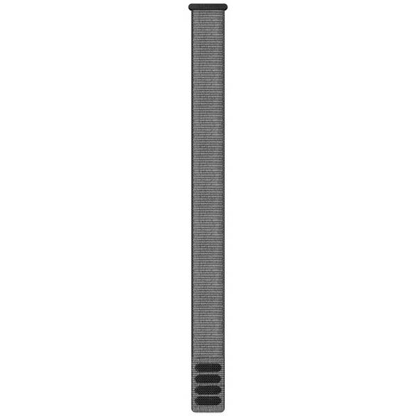 Řemínek Garmin UltraFit (22 mm), nylonový, na suchý zip šedý

