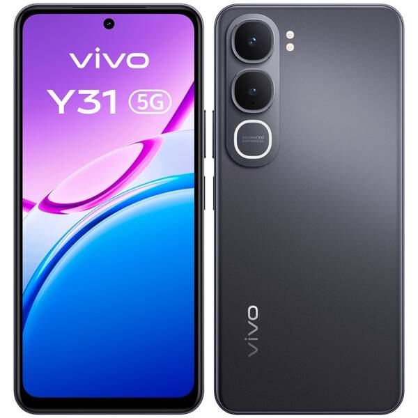 Mobilní telefon vivo Y31 5G 6 GB / 256 GB černý

