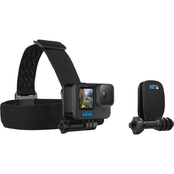 Popruh GoPro Head Strap + QuickClip černý

