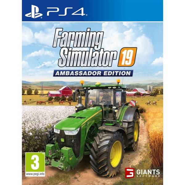 Hra GIANTS software PlayStation 4 Farming Simulator 19: Ambassador Edition 
