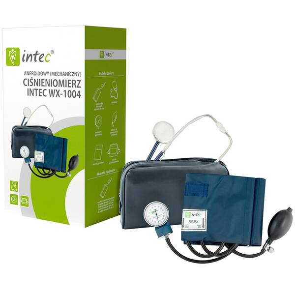 Tlakoměr manuální Intec WX-1004 černý/modrý

