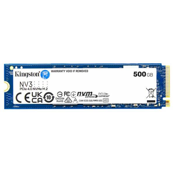 SSD Kingston NV3 500GB NVMe 

