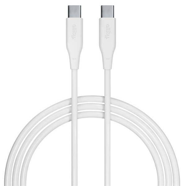 Kabel Allity AUC-02, 100W, USB-C/USB-C, 2m bílý

