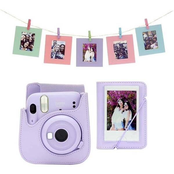 Instantní fotoaparát Fujifilm Instax mini 11 Dárkové balení fialový

