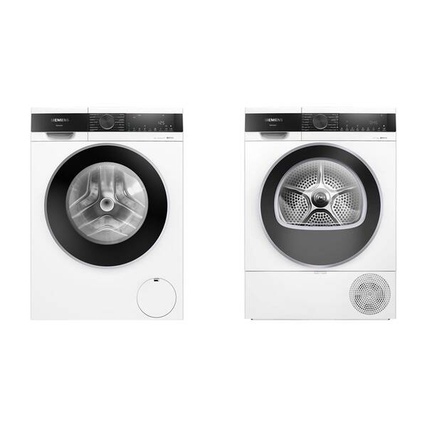 Set výrobků Siemens WG44G2F3CS + WQ33G2D0CS bílá barva
