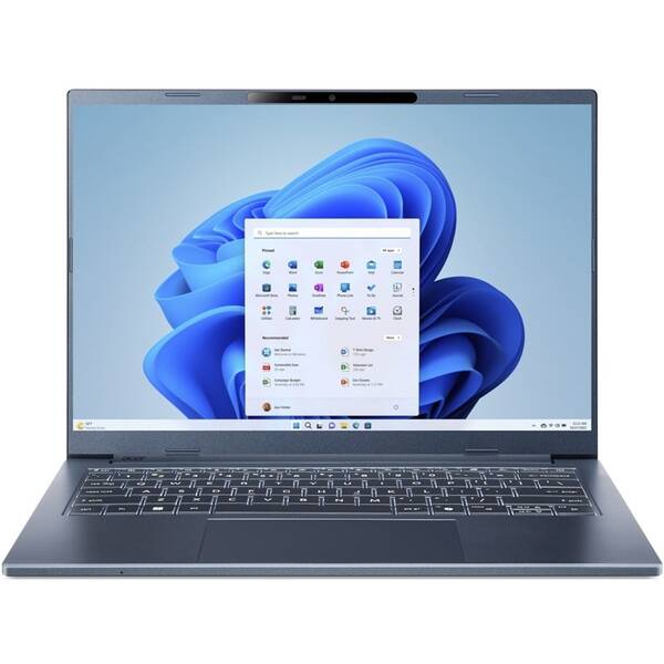 Notebook Acer Aspire 14 AI (A14-11M-X6R7) modrý

