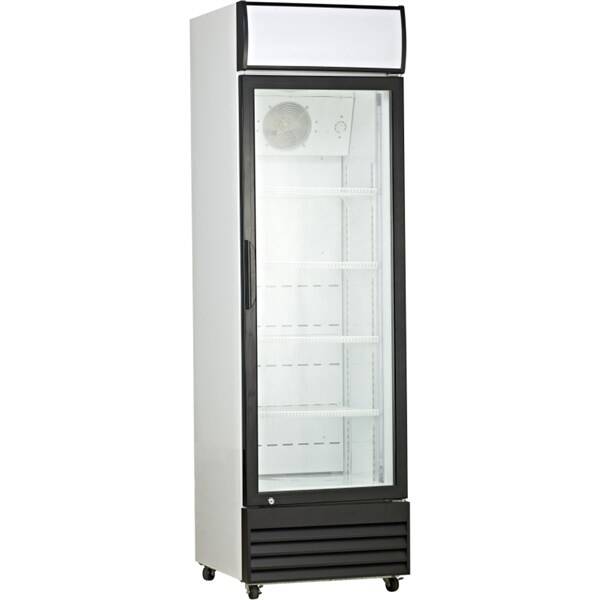 Chladicí vitrína Guzzanti GZ 338 černá barva
