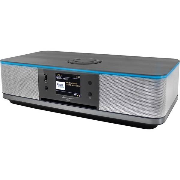 Internetový radiopřijímač s DAB+ Soundmaster ICD2023WE stříbrný/bílý


