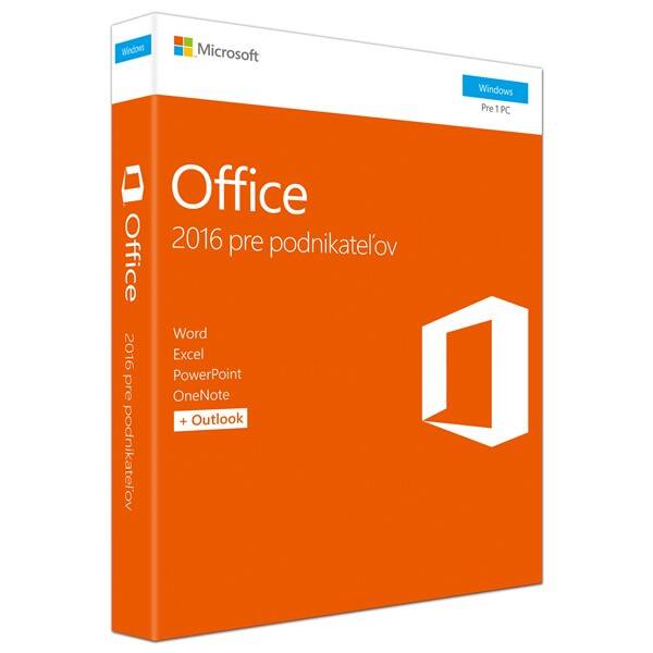 Software Microsoft SK Home and Business pre 1 PC 
