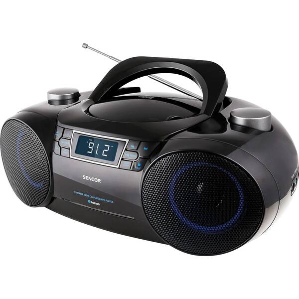 Radiopřijímač s CD Sencor SPT 4700 černý

