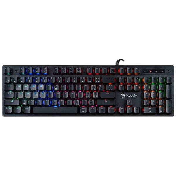 Klávesnice A4Tech Bloody B500N, Mecha-Like Switch, USB, CZ/SK layout černá

