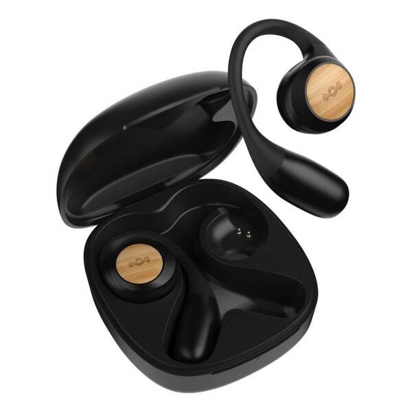 Sluchátka Marley Liberate Open Ear černá/dřevo

