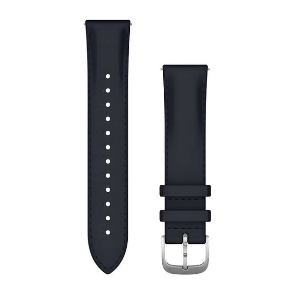 Řemínek Garmin Quick Release (20 mm), kožený tmavě modrá

