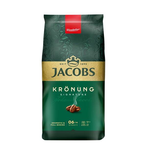 Káva zrnková Jacobs Kronung Signature 1 kg 


