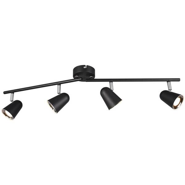 Bodové svítidlo Reality Toulouse 4x LED černé

