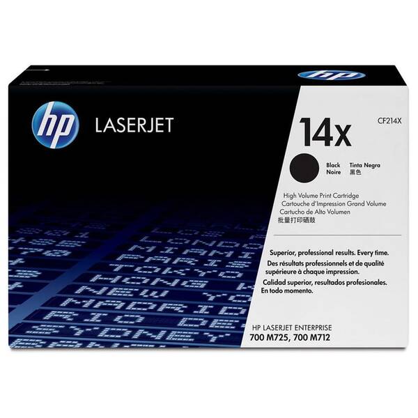 Toner HP 14X, 17 500 stran černý

