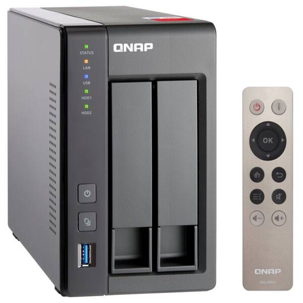 Datové úložiště (NAS) QNAP TS-251+-2G šedá

