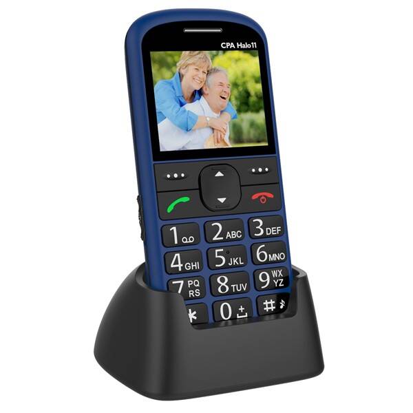 Mobilní telefon CPA Halo 11 Senior modrý


