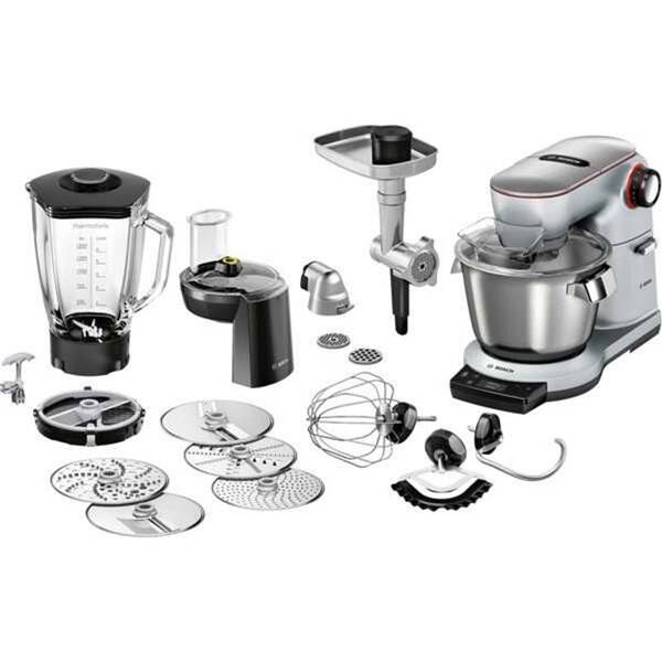Kuchyňský robot Bosch MUM9BX5S61 stříbrná barva
