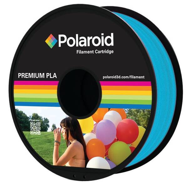 Filament Polaroid Universal Premium PLA 1kg 1.75mm - jemná modrá 

