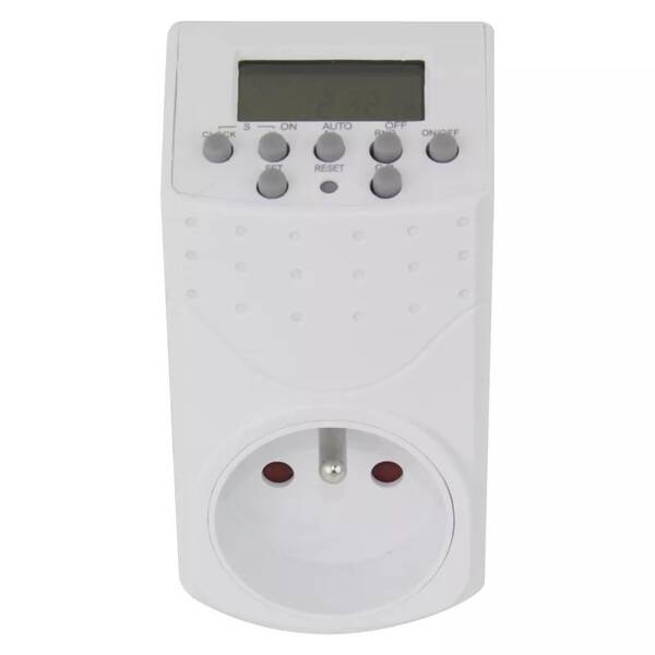 Spínač časový EMOS IP20 digitální 
