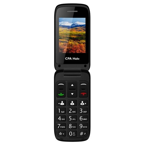 Mobilní telefon CPA Halo 13 Senior červený

