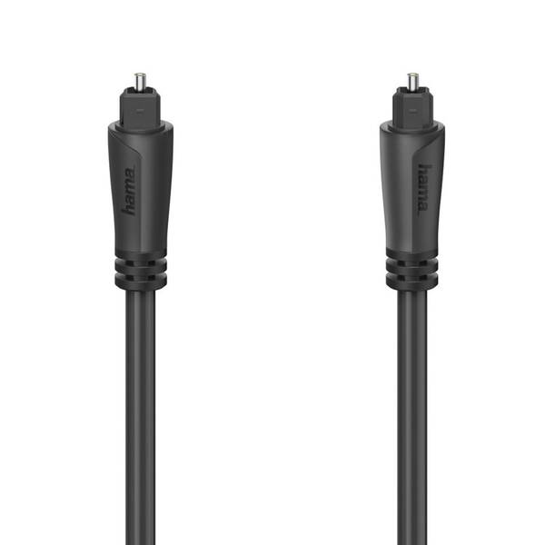 Kabel Hama Toslink optický, 1,5 m černý

