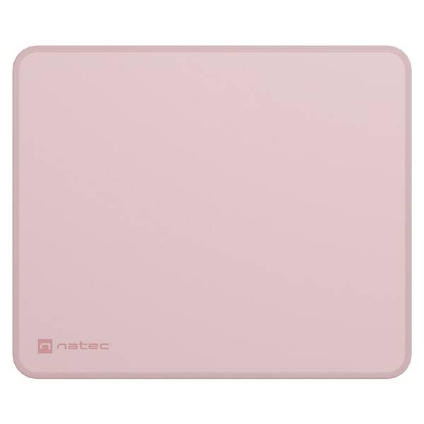 Podložka pod myš Natec Misty Rose, 30 × 25 cm růžová

