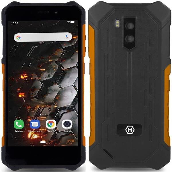 Mobilní telefon myPhone Hammer Iron 3 3G černý/oranžový

