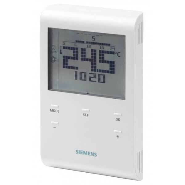 Termostat Siemens programovatelný digitální prostorový, drátový 

