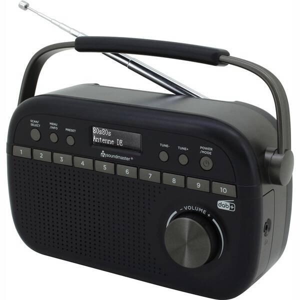Radiopřijímač s DAB+ Soundmaster DAB280SW černý

